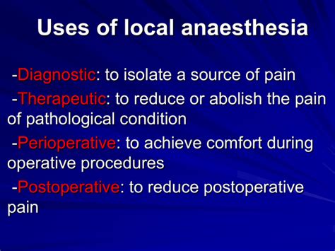 This topic will discuss the mechanism of action of LAs, the properties. . Can you use expired local anesthetic